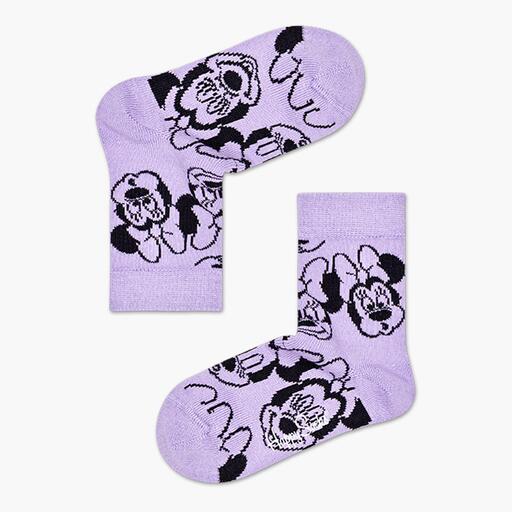 Par de meias infantis da Minnie da Disney