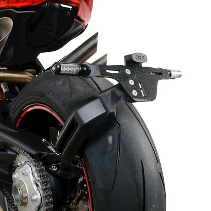Support de plaque R&G Racing noir