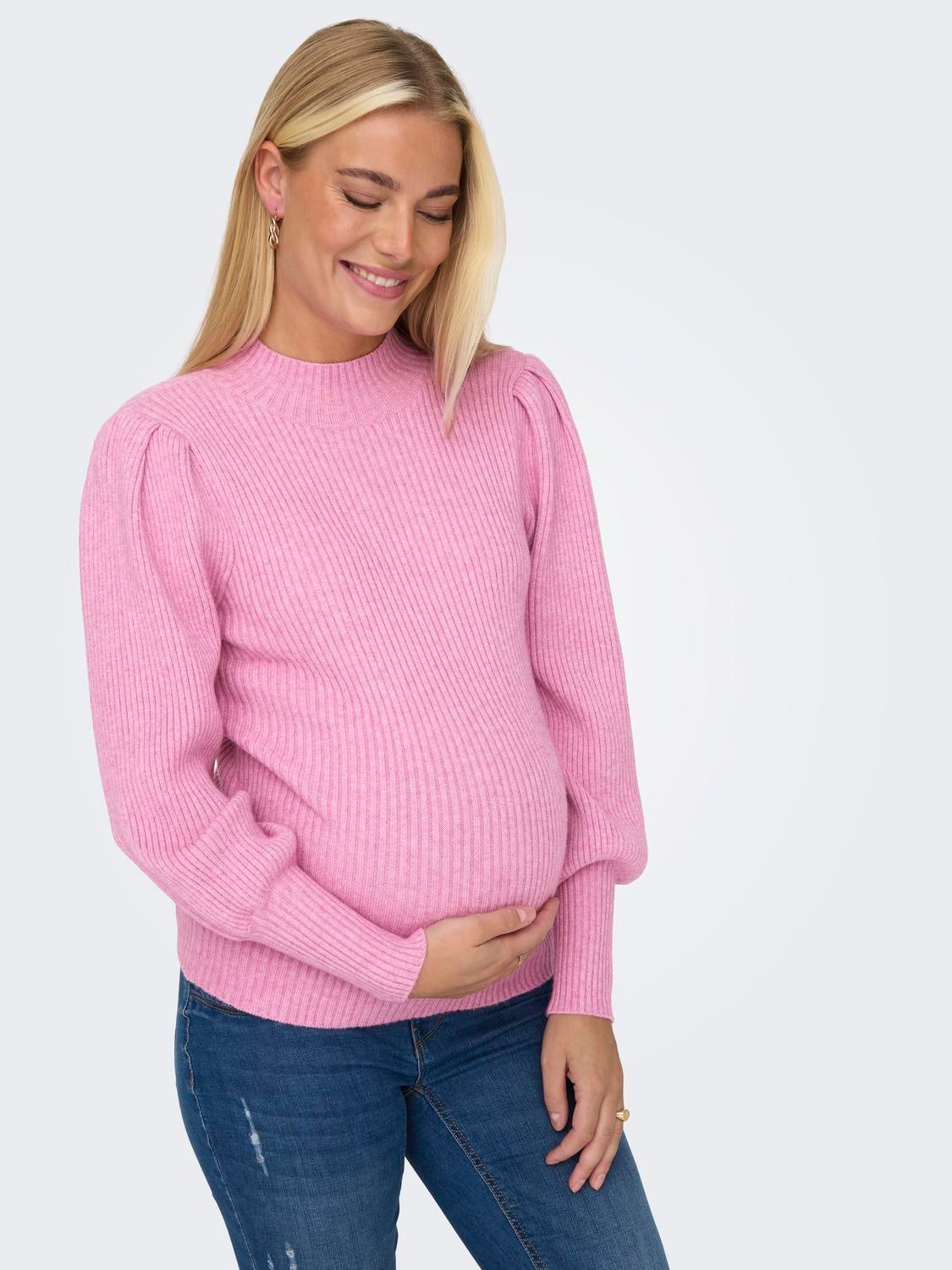 OLMKATIA Strickpullover Fuchsia Pink