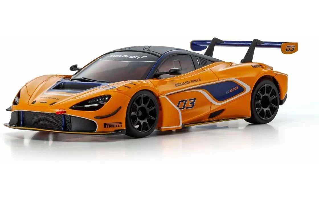 Mini-Z Mclaren 720S GT3, Orange 1:27 Readyset<br>Hochleistungs-R/C-Auto