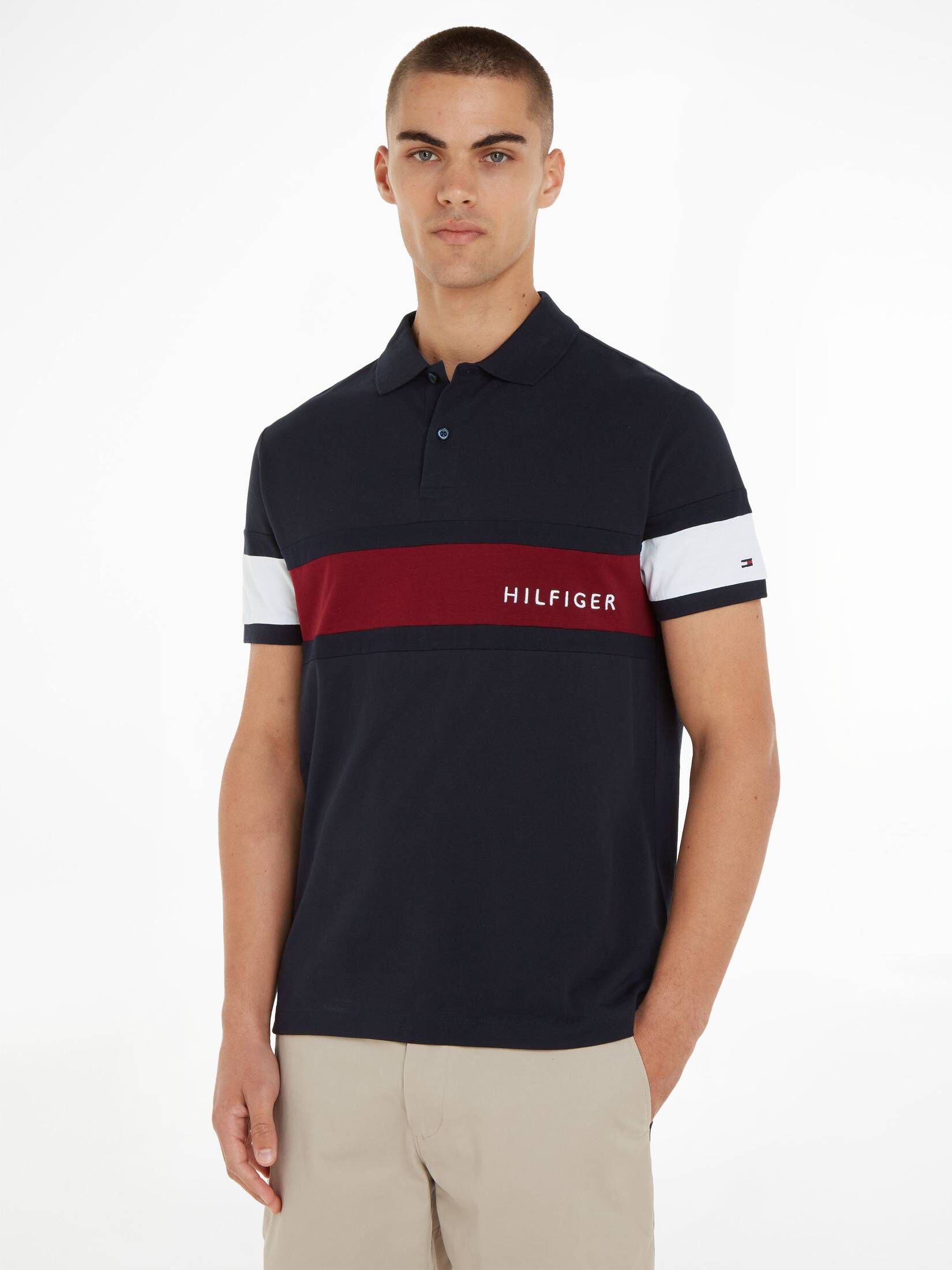 Tommy Hilfiger| Herren Poloshirt Regular Fit Kurzarm