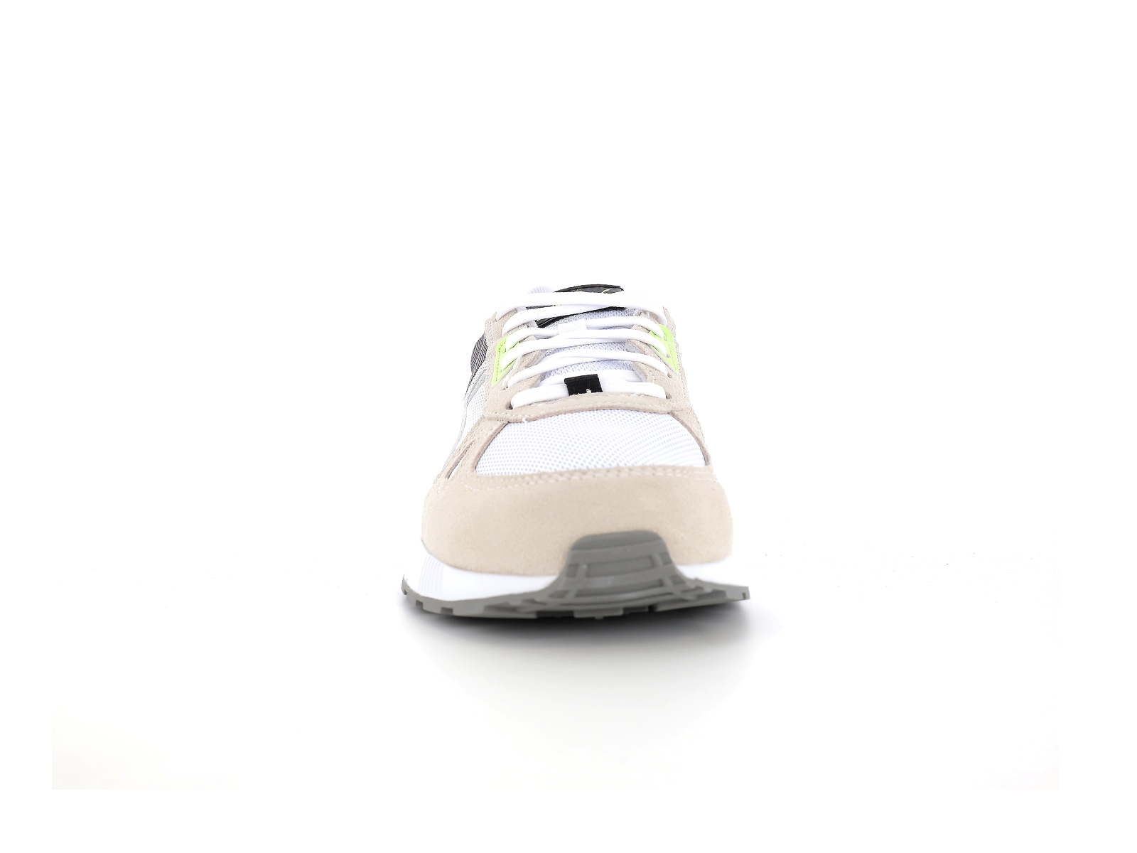 Puma-380736 Synthétique Blanc-Jaune