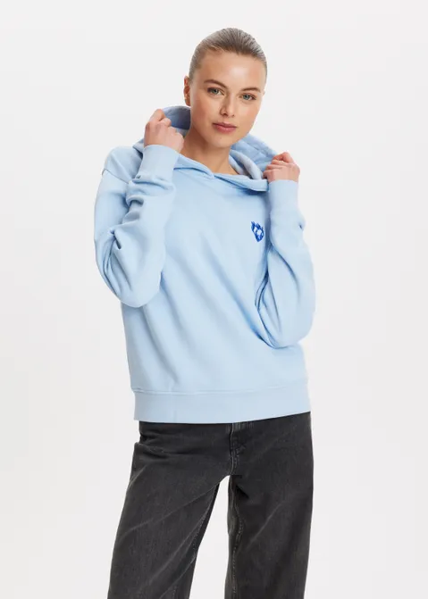 Hoodie met print imagine blauw (BLW.L)