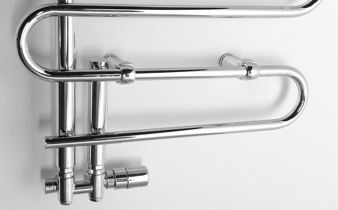 Sapho Carisma handdoekradiator chroom 50x100cm 210W