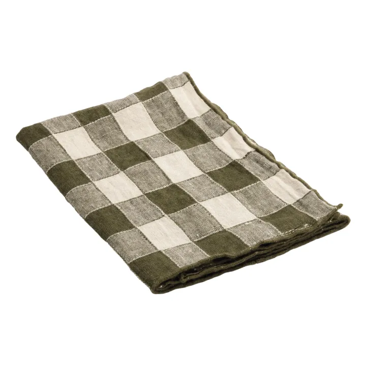Maison de Vacances Serviette de table Bourdon en toile vintage | Laurier