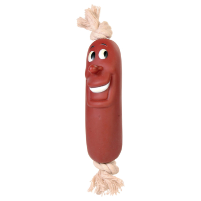 Trixie Snack-Toy Würstchen am Seil 11cm
