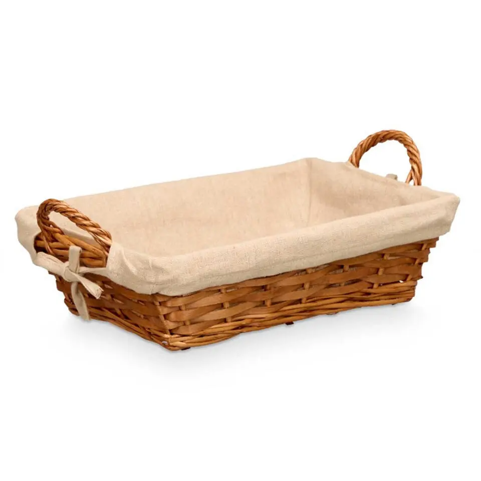 Kipit Storage Rieten mand - gevlochten riet - 39 x 24 x 13 cm