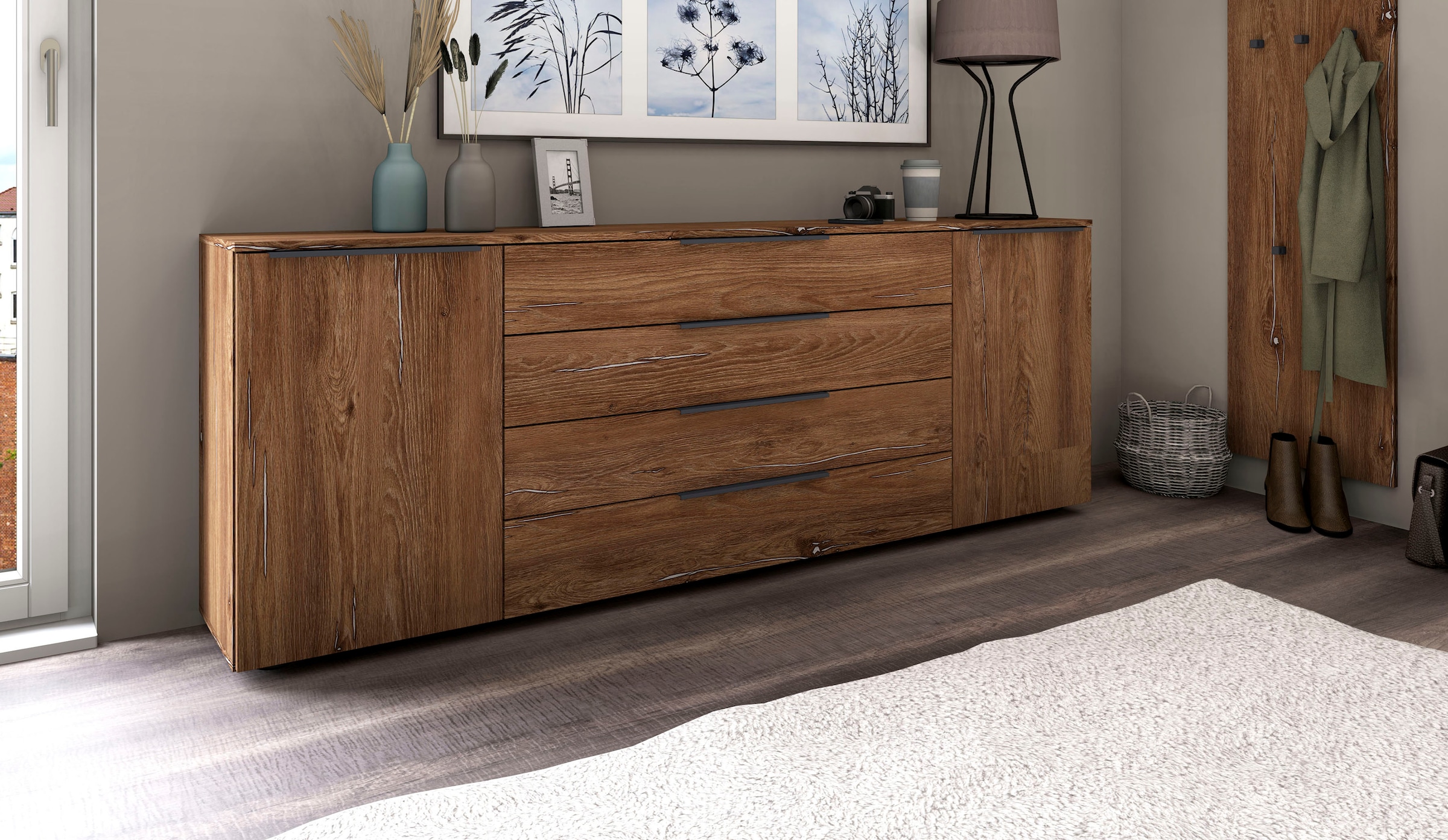 borchardt Möbel Sideboard »Tom« Breite 200 cm