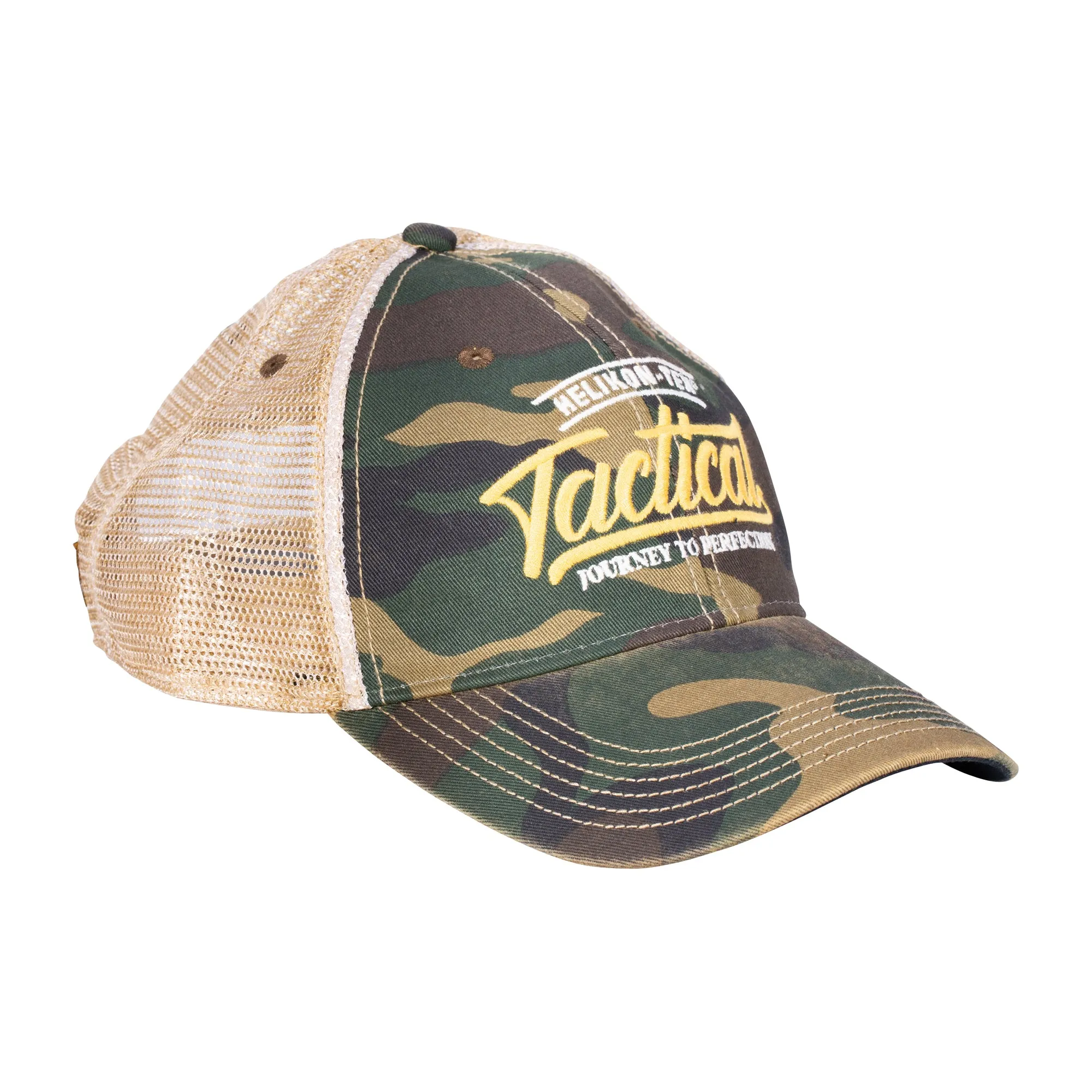 Helikon-Tex -  Helikon-Tex Cap Tactical Trucker Cap dirty washed woodland