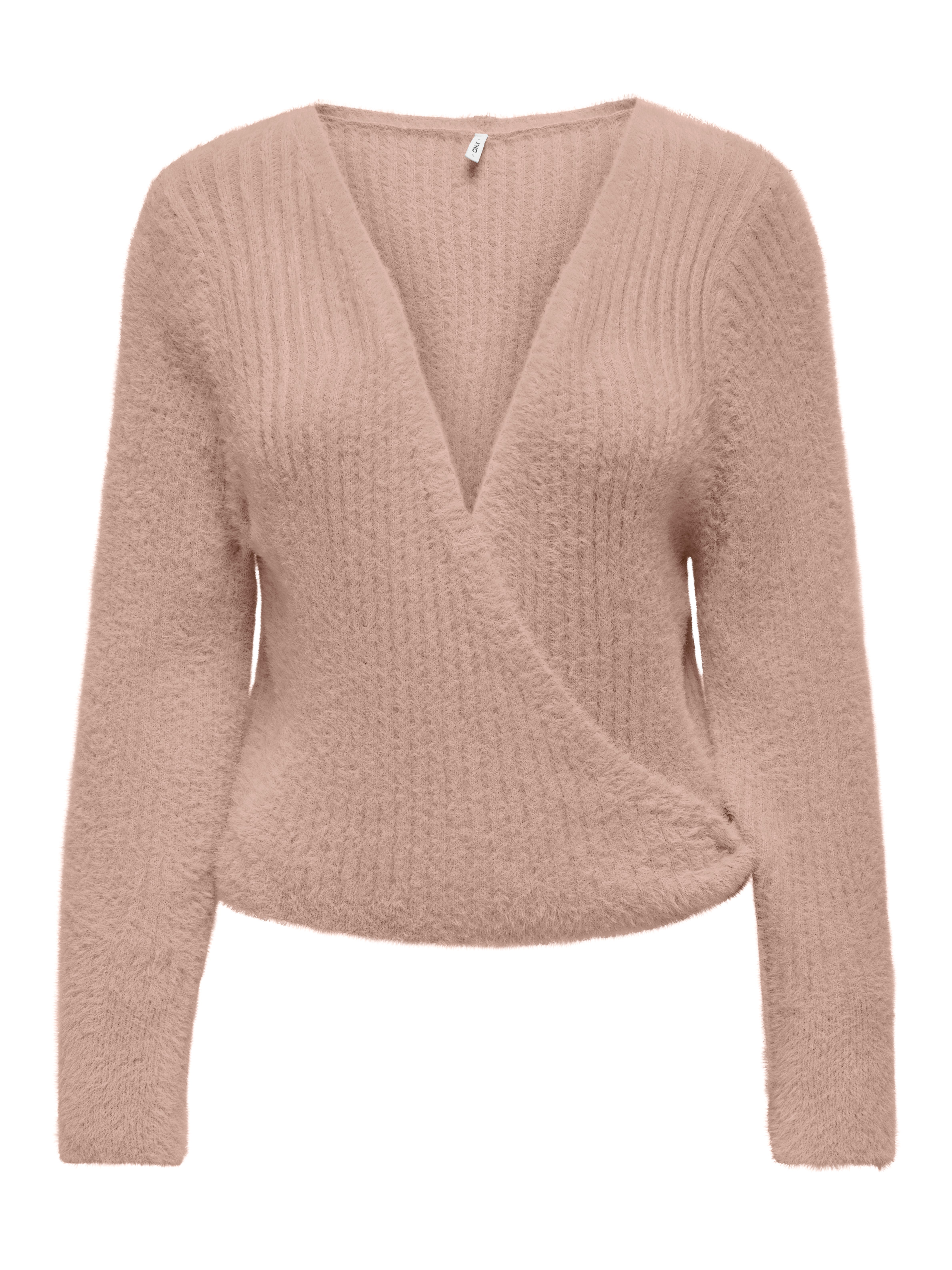 ONLAMANDA Strickpullover Warm Taupe