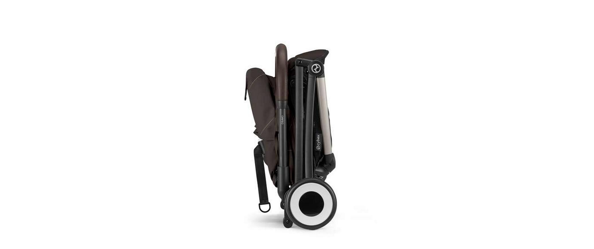 Buggy Orfeo Cocolate Brown<br>Kompakter Reisebuggy mit Handgepäckmasse