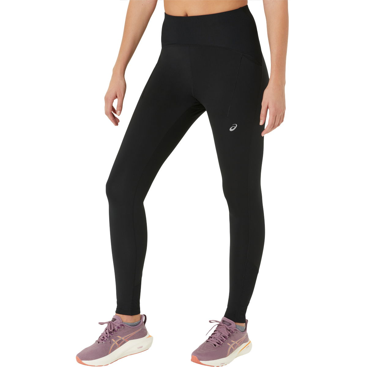 ASICS Road Winter High Waist Løbetights Dame