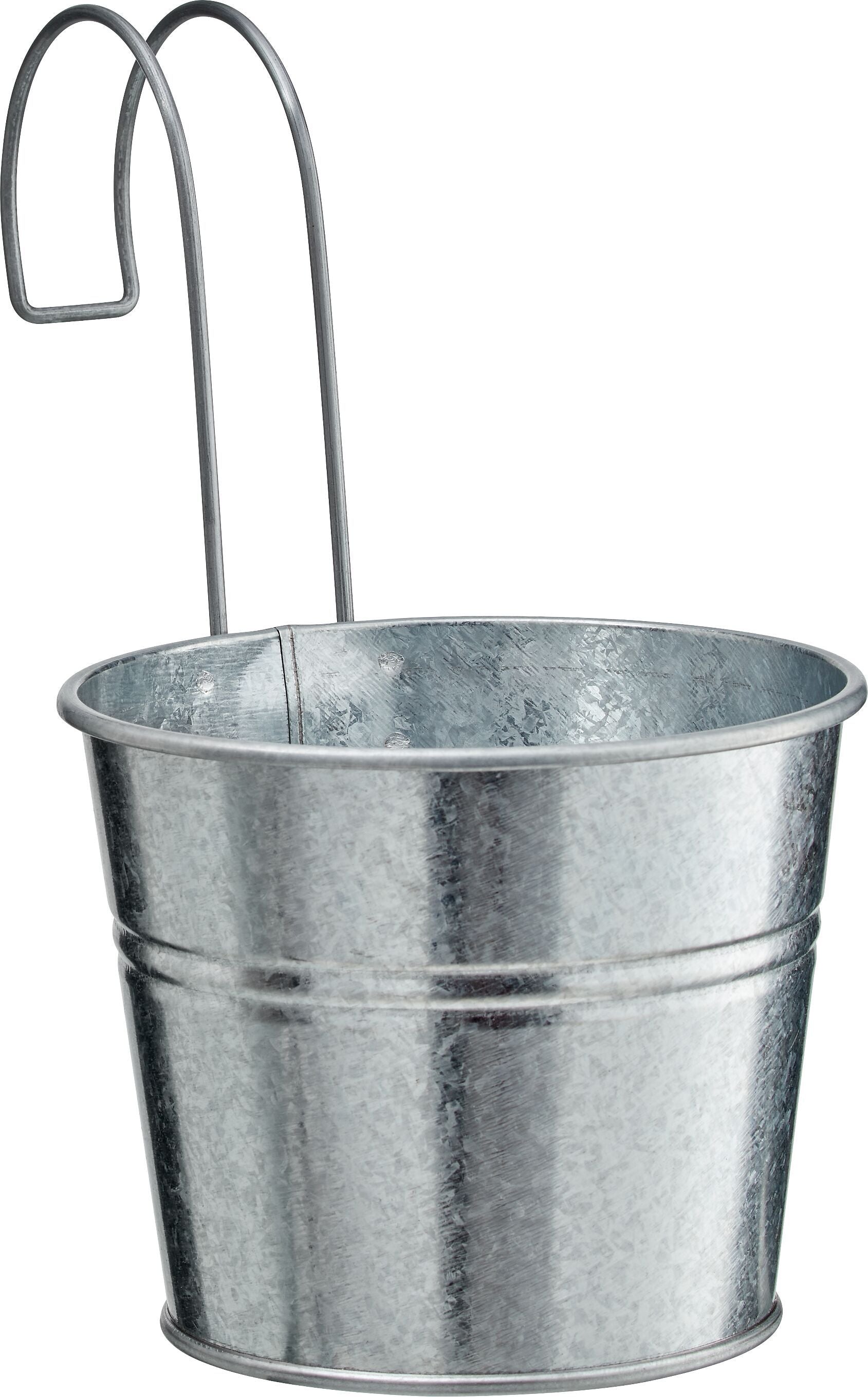 JANA Pflanzengefäss - Silber / B: 17.0 cm x H: 14.0 cm
