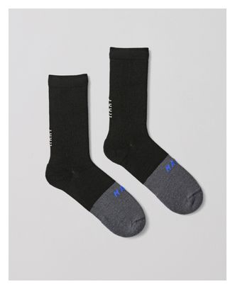 Chaussettes Maap Division Merino Noir