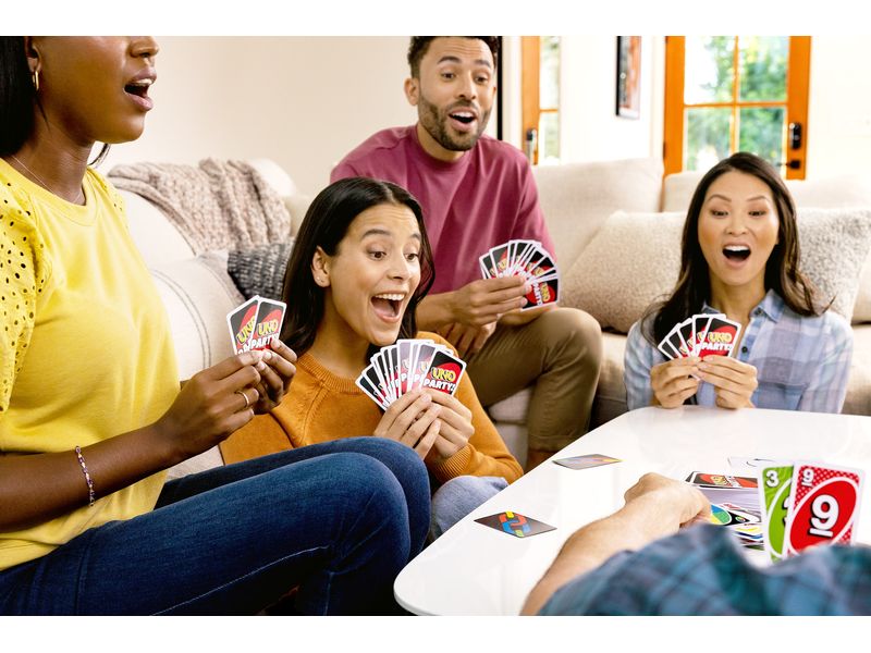 Mattel Spiele Kartenspiel UNO Party Gesellschaftsspiel