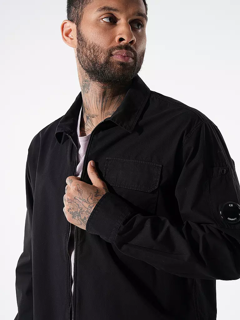 CP COMPANY Overshirt  schwarz