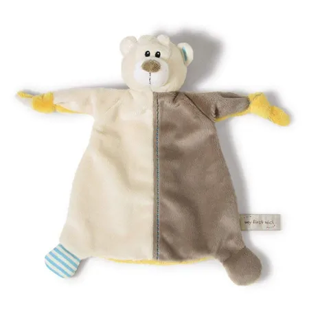 NICI My First Schmusetuch Doudou Bär, 25 x 25 cm