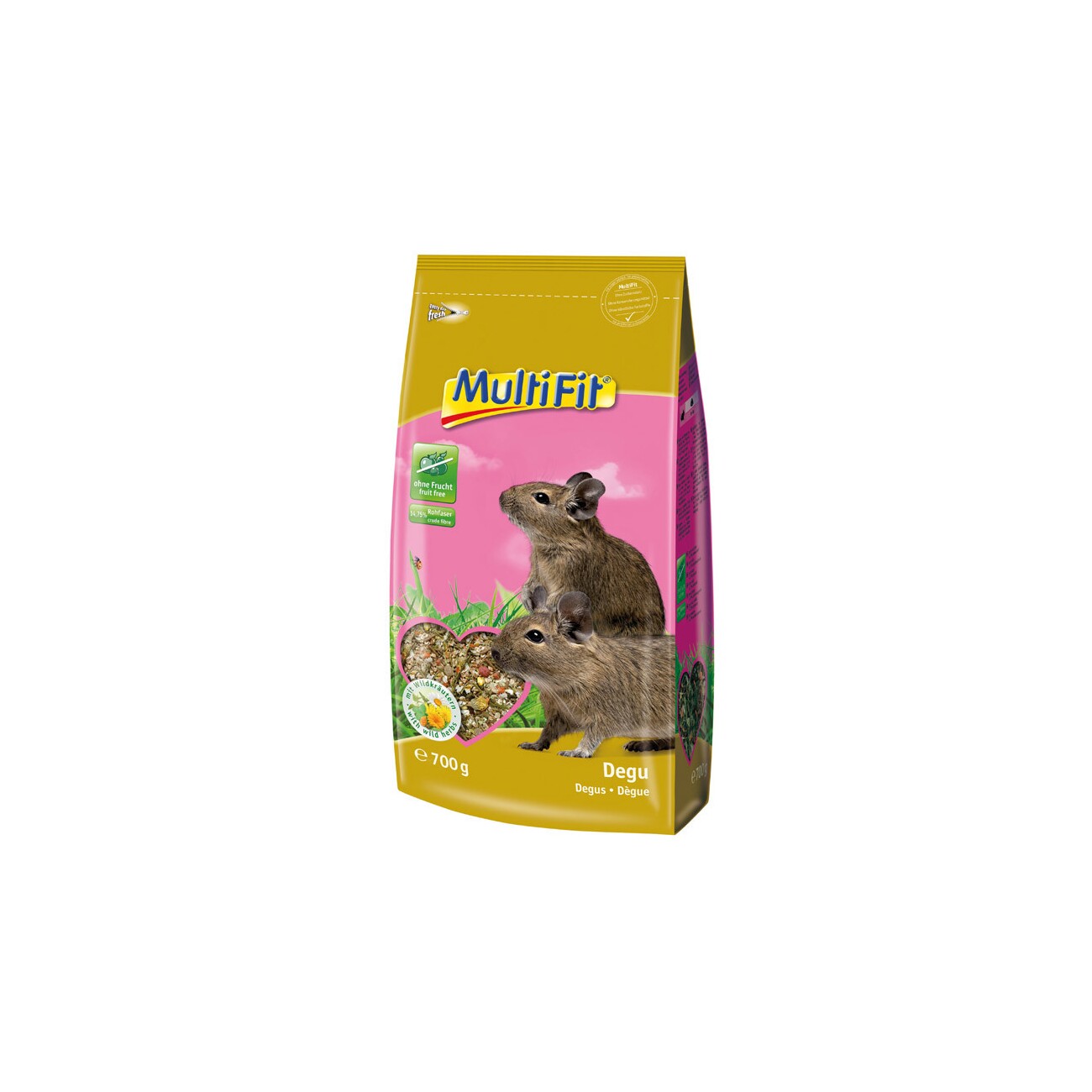MultiFit Nagerfutter Degu 700g