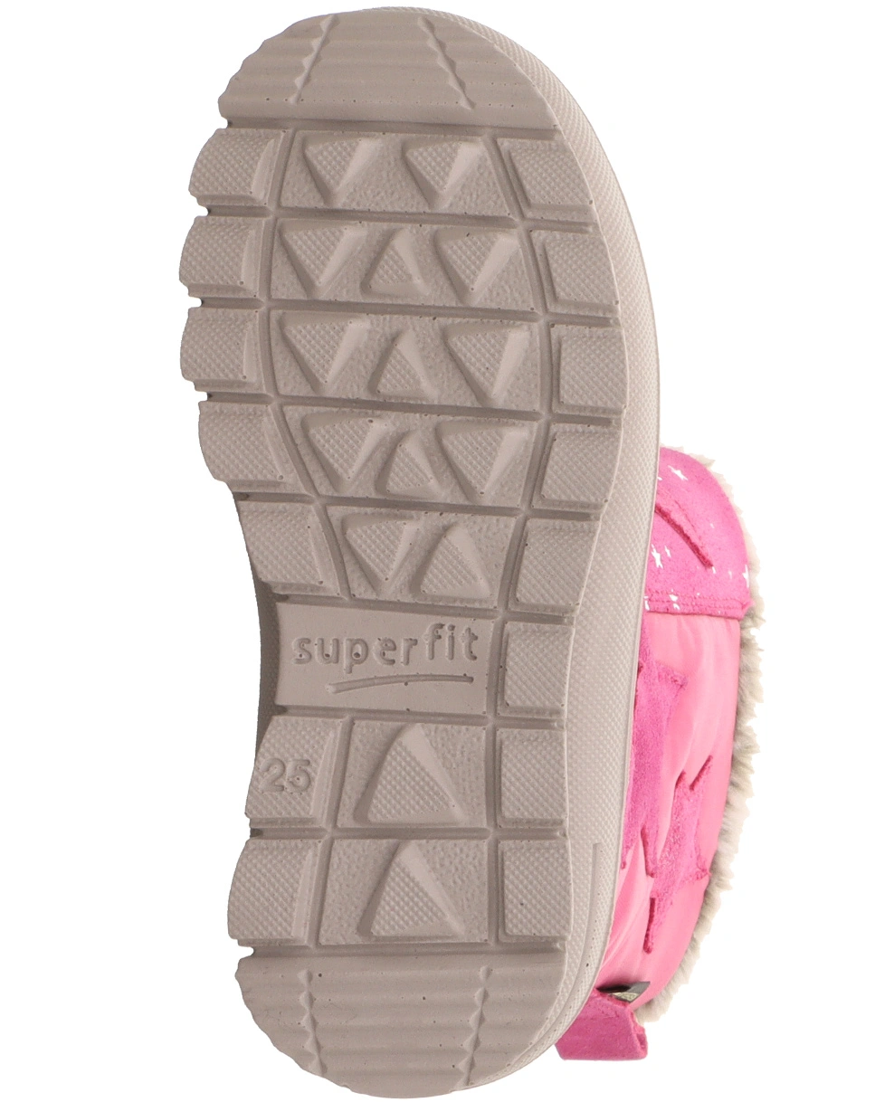 Stiefel FLAVIA - STAR gefüttert in pink/grau