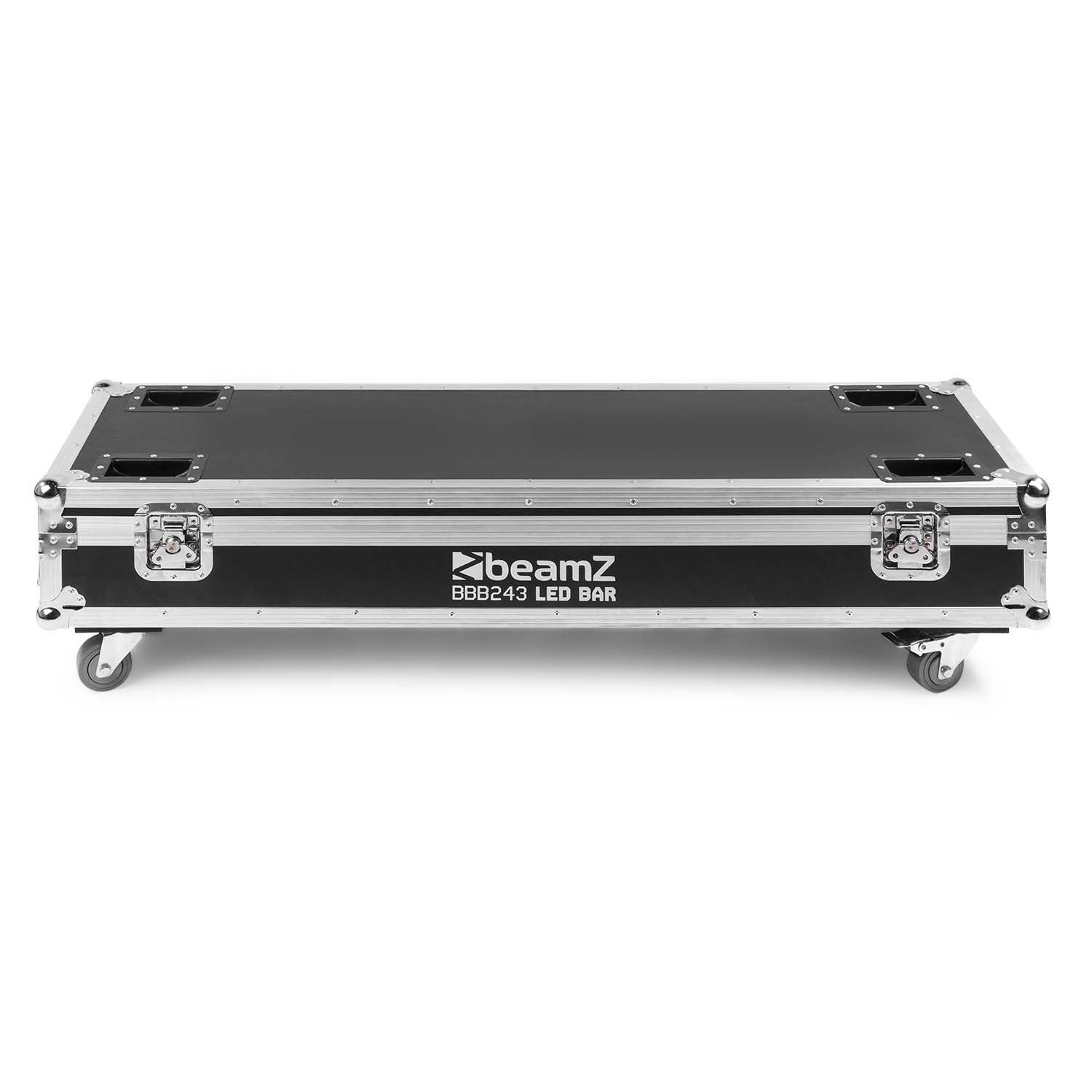 BeamZ FCC14 flightcase voor 4X BBB243 met oplader