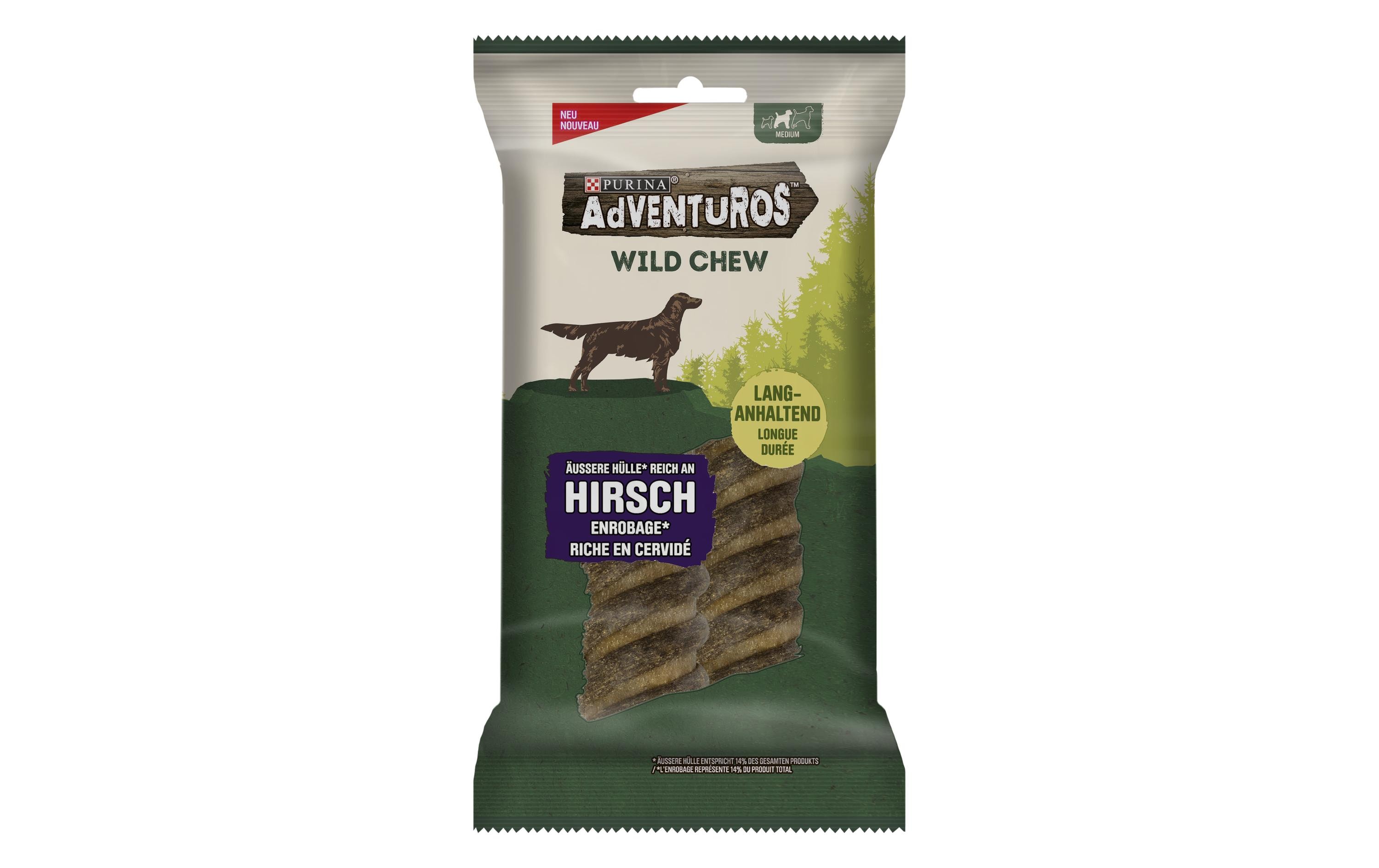 Kausnack Wild Chew Medium, 200 gKausnack für gesunde Zähne