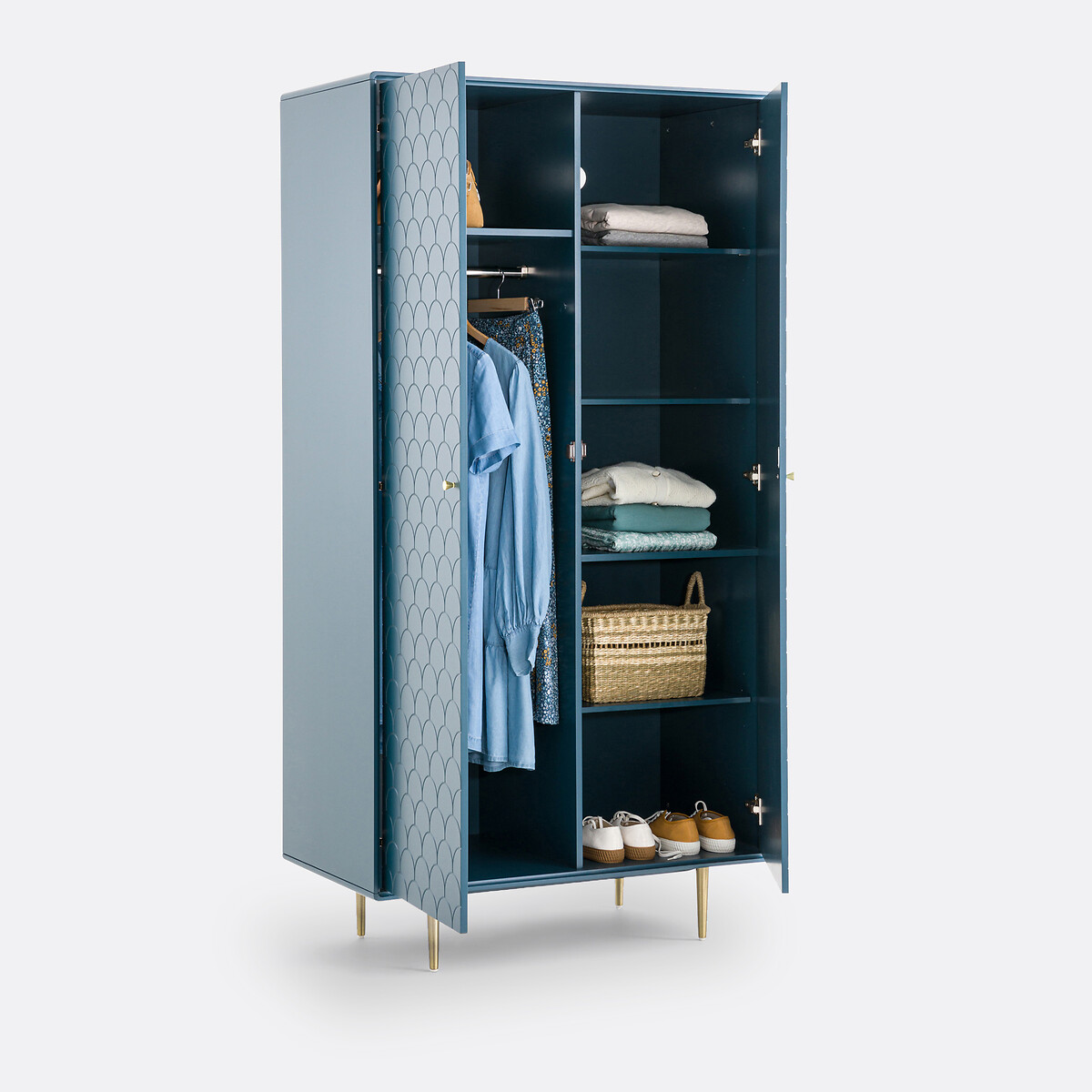 LA REDOUTE INTERIEURS<br>Armário com 2 portas, Luxore