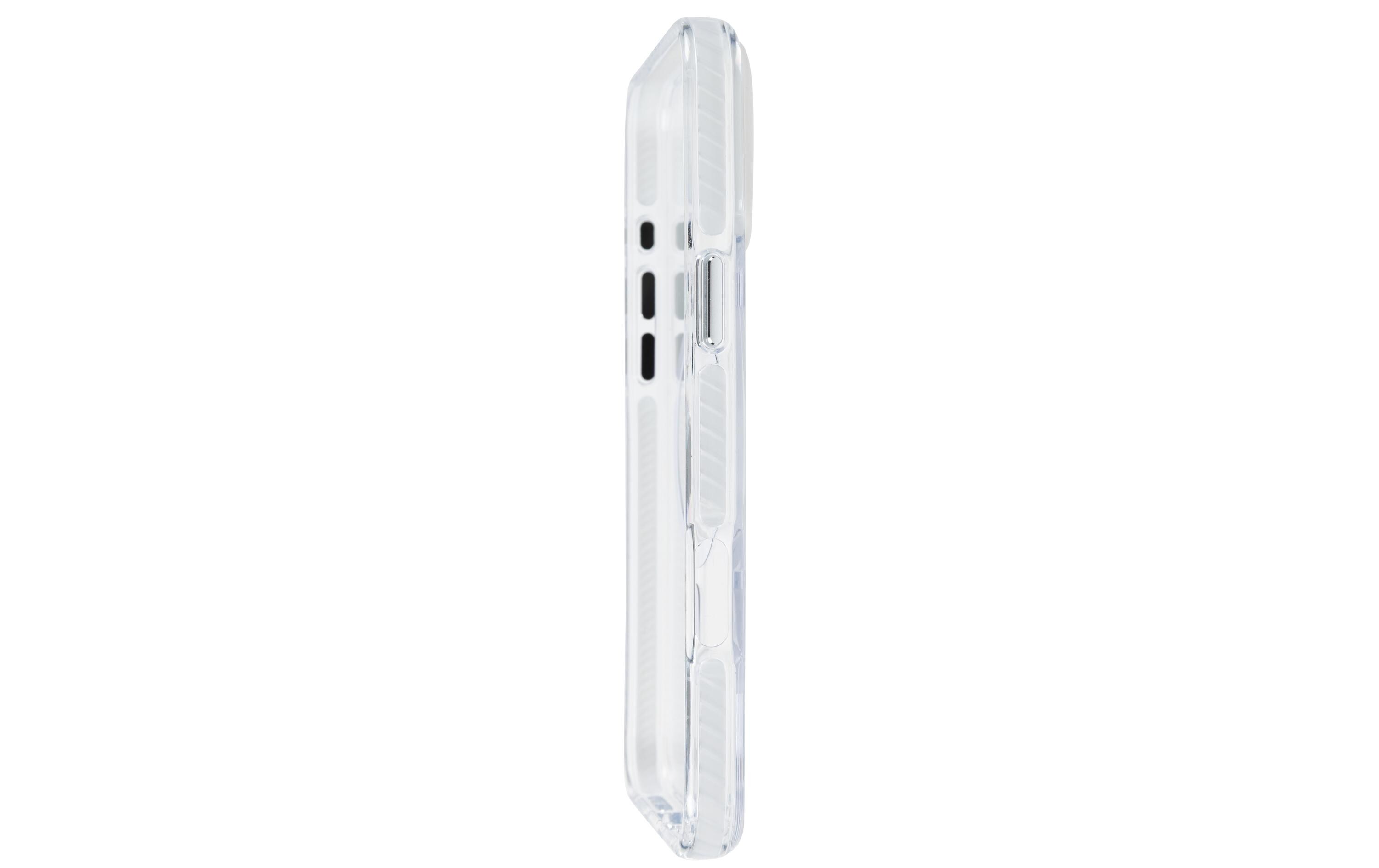 Back Cover Armorix iPhone 16 Pro Max Weiss transparentMagSafe-kompatible Schutzhülle, fallgeprüft nach MIL-STD-810H