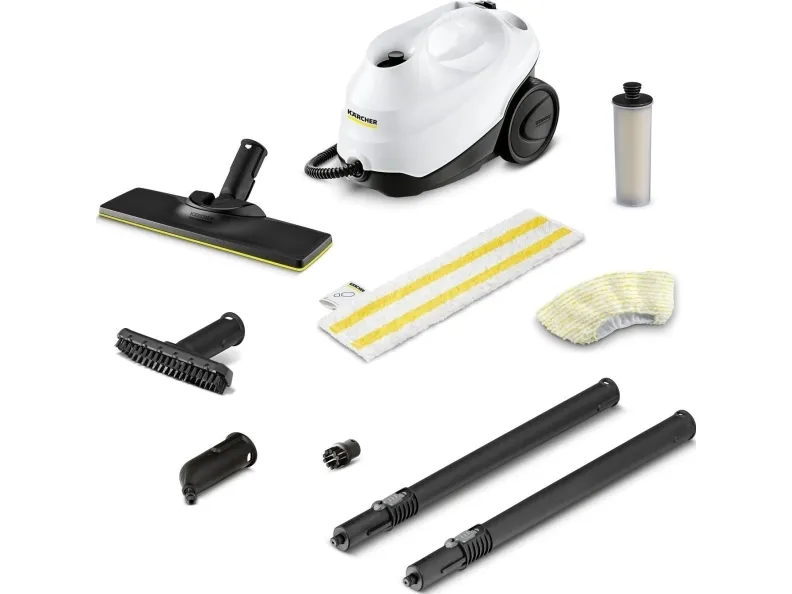 Kärcher SC 3 EasyFix - Damprenser - beholder - hvid