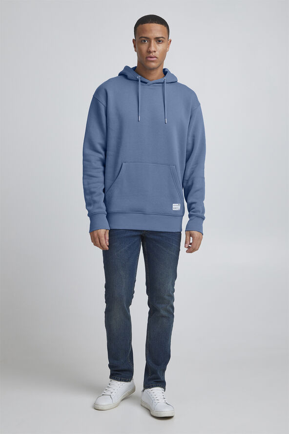 !Solid SDLENZ HOOD SW Sweatshirt Quiet harbor