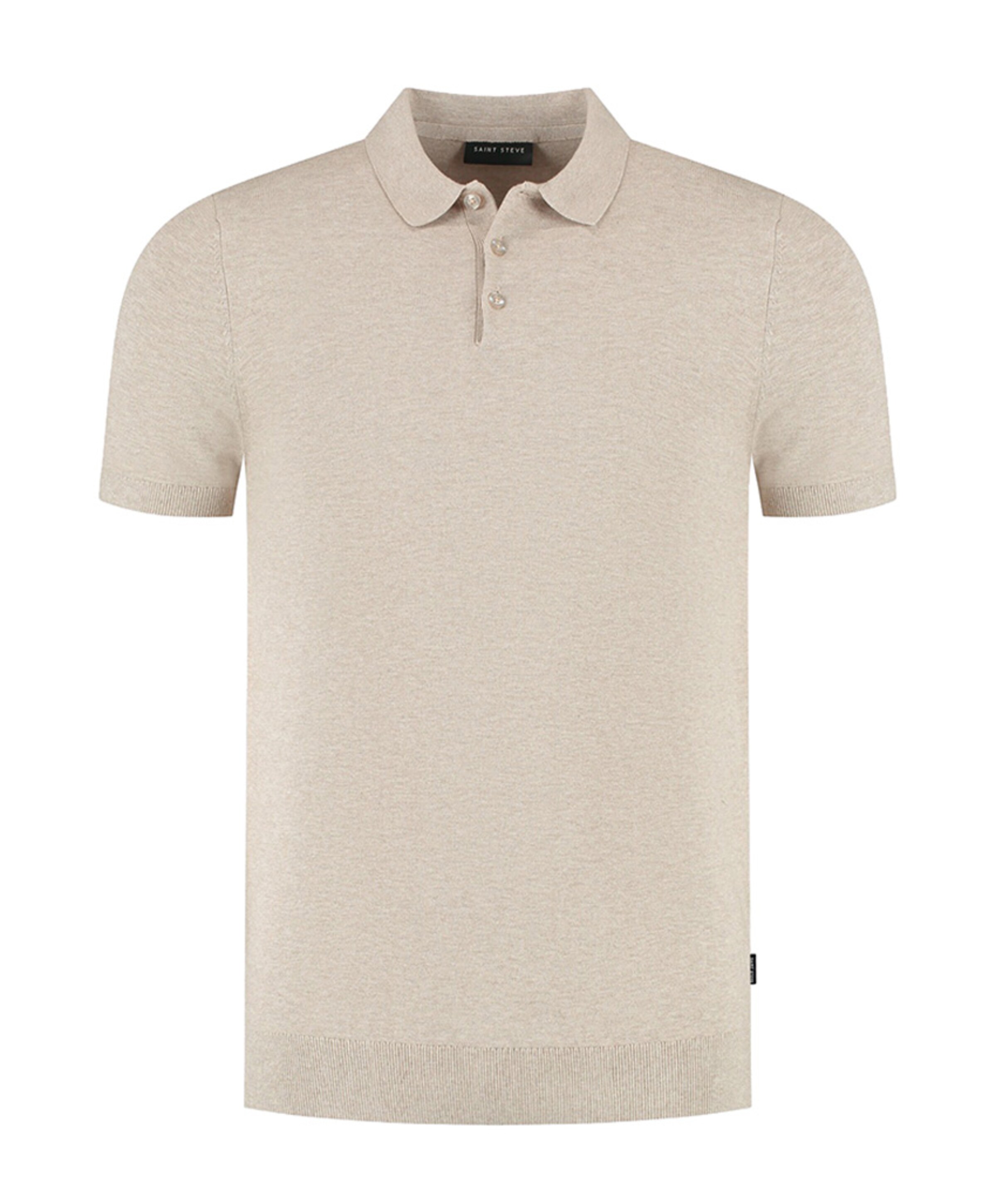 Saint Steve Heren polo beige