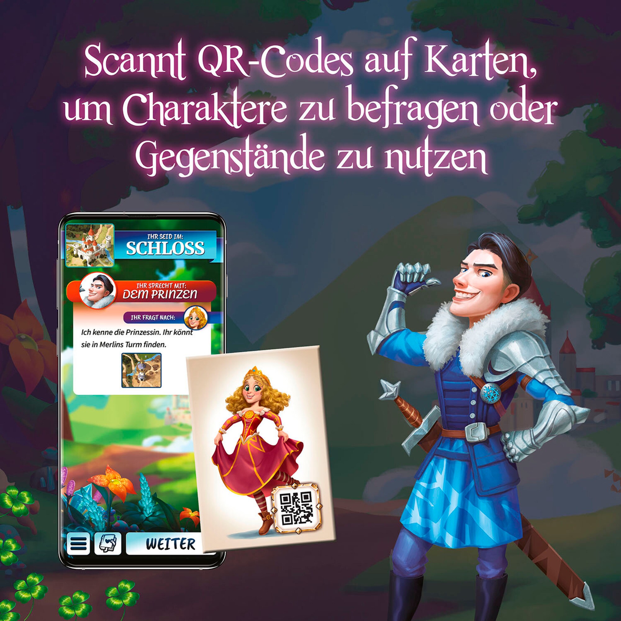 Kosmos Brettspiel Kids Chronicles - Die Suche nach den Mondsteinen