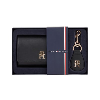 Portefeuille Gp Med Flap W Keyfob TOMMY HILFIGER