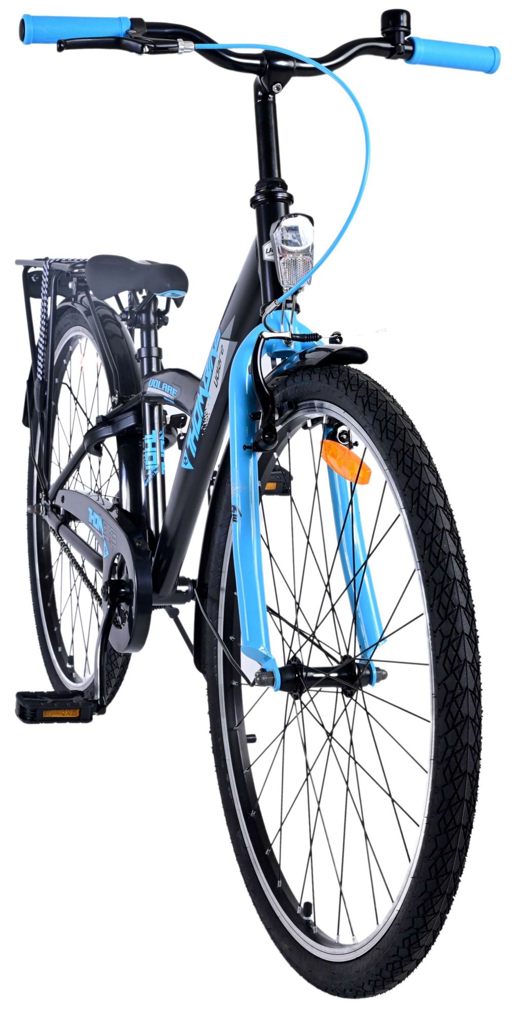 TPFSports Thombike Kinderfahrrad - Jungen - 26 Zoll - Rücktritt + Handbremse - Blau