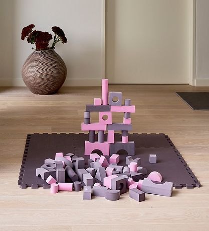 BabyDan Spielmatten - 90x90 cm - Lila