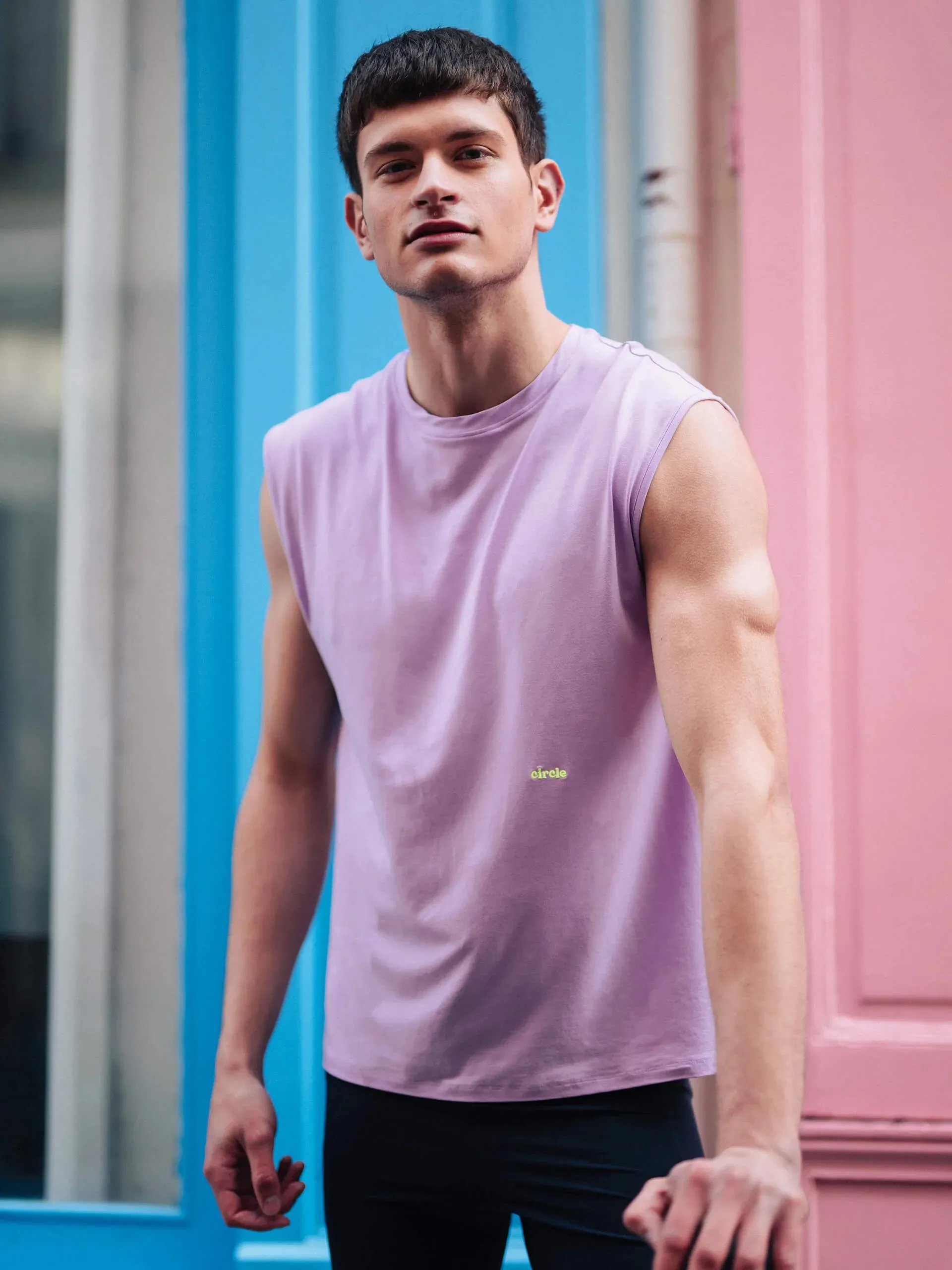 Haut sans manche Muscle Tee Circle Sportswear