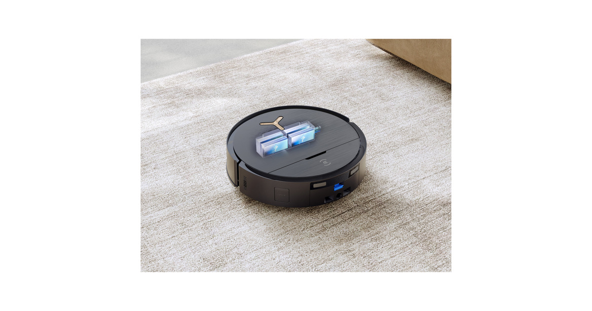 ECOVACSDeebot X9 Pro Omni Black robotstofzuiger  (Zwart, 16600 Pa | ZeroTangle 3.0 | TruEdge 2.0 + 3D Edge | YIKO-GPT)