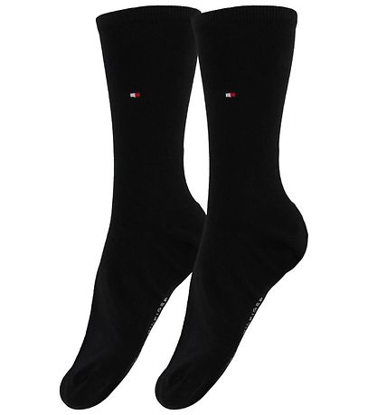 Tommy Hilfiger Strømper - 2-pak - Casual - Sort