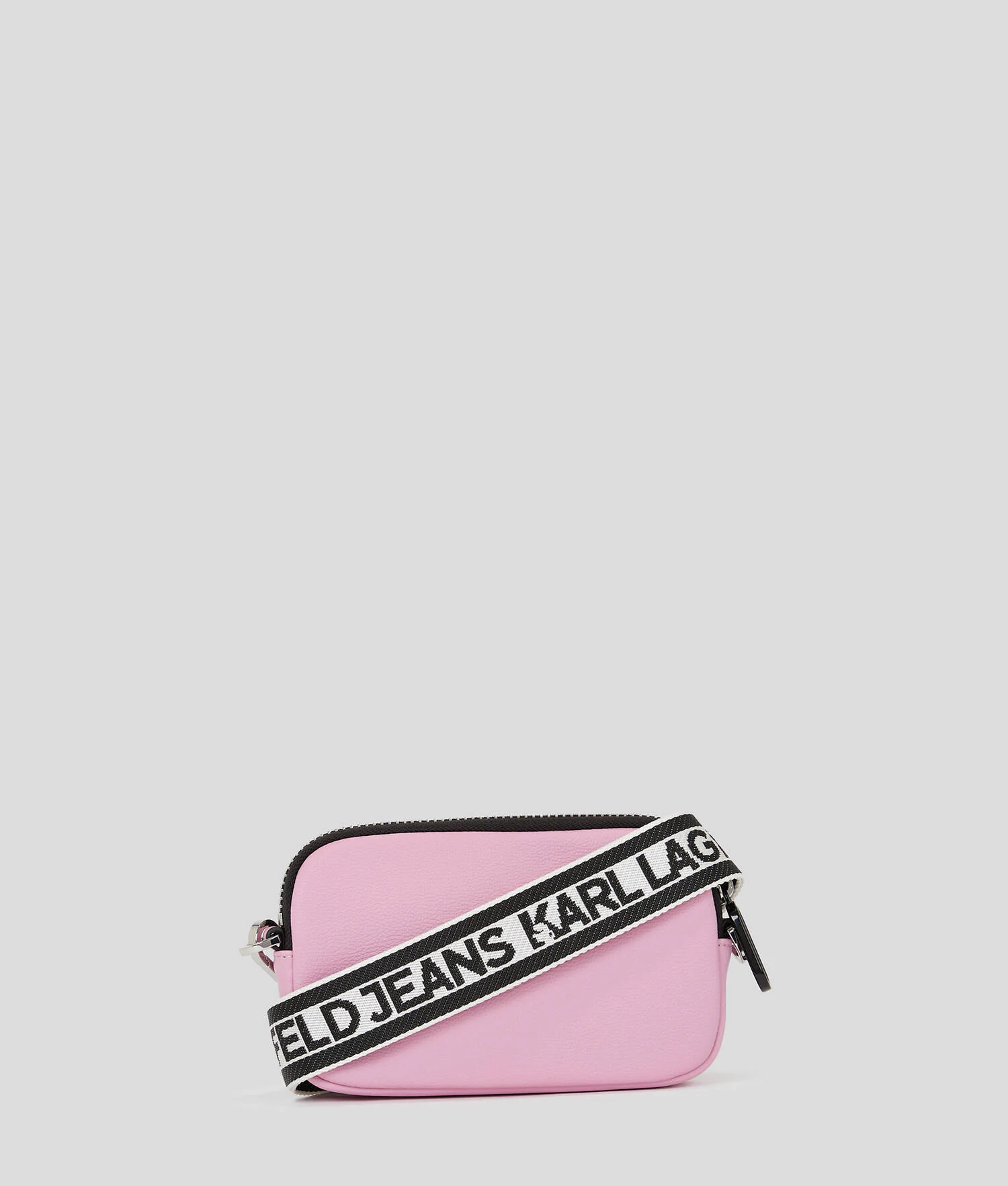 MINI SAC BANDOULIÈRE AVEC LOGO KLJ ENCADRÉ
