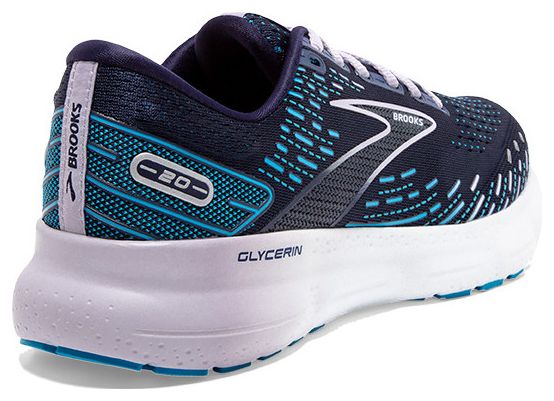 Chaussures de Running Brooks Glycerin 20 Bleu Violet Femme