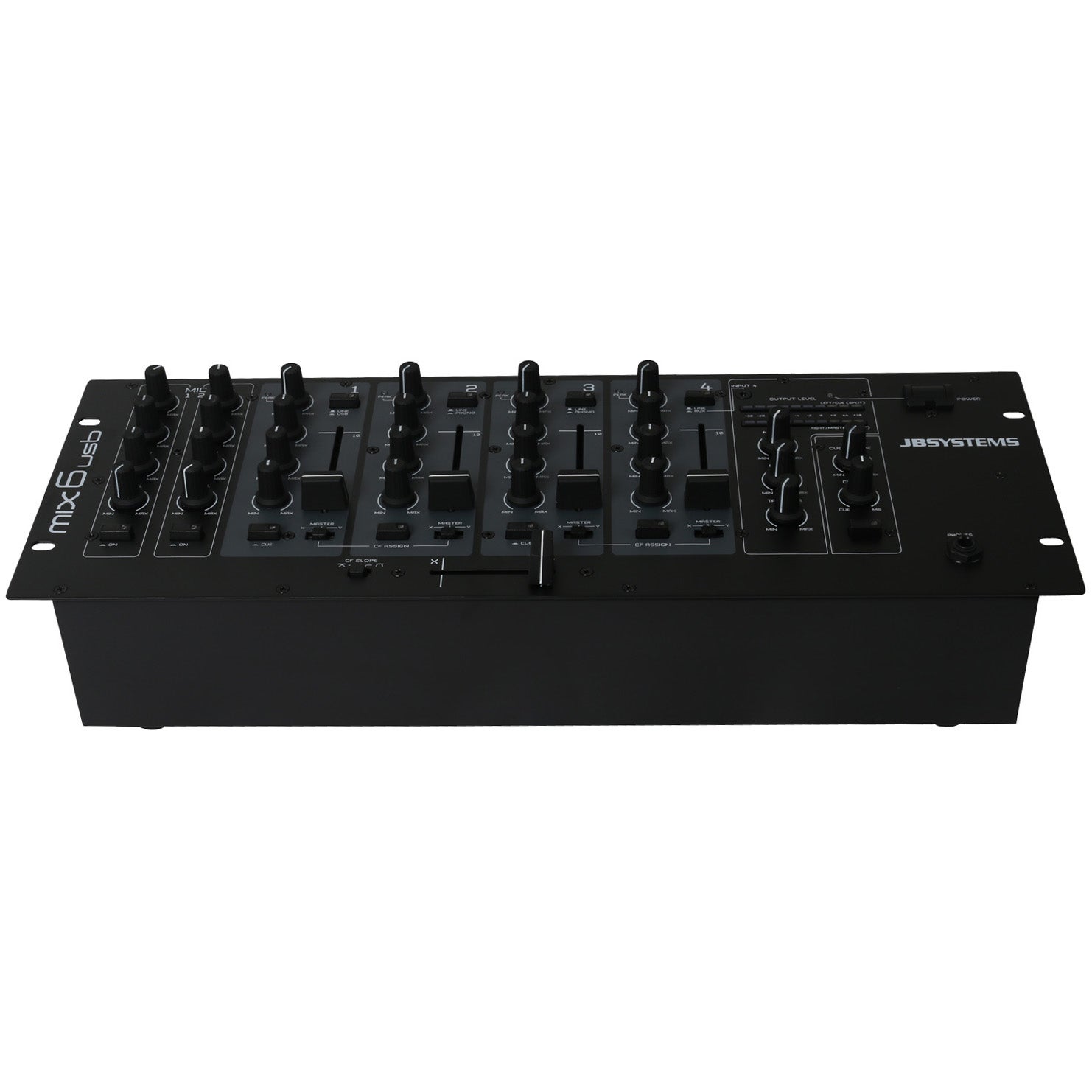 JB systems MIX6usb 19 inch rackmixer