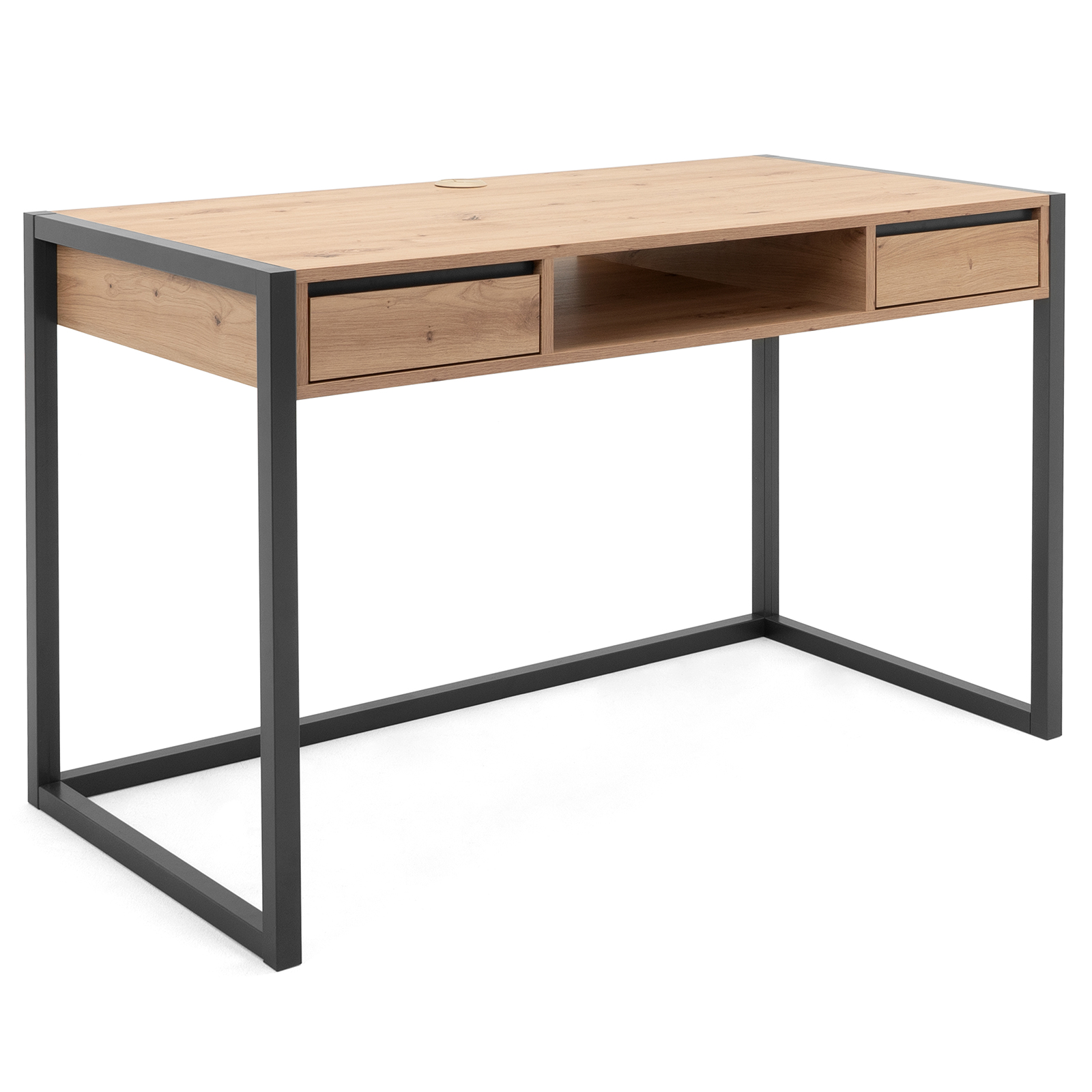 Schreibtisch DENVER - Artisan Eiche-anthrazit - 120 cm