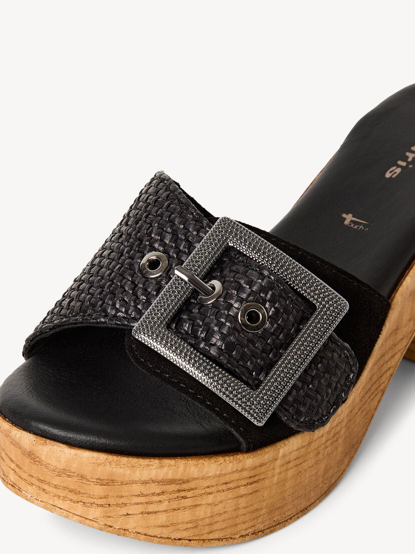 Slipper - zwart