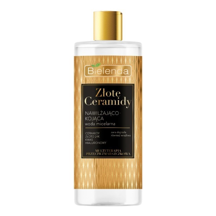 Bielenda ZŁOTE CERAMIDY Hydraterend en verzachtend micellair water 500 ml