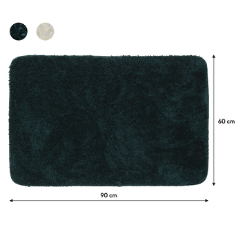 Sealskin badmat angora 60x90cm donkergroen