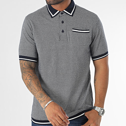 Polo Manches Courtes Calton 03V2600M Bleu Marine