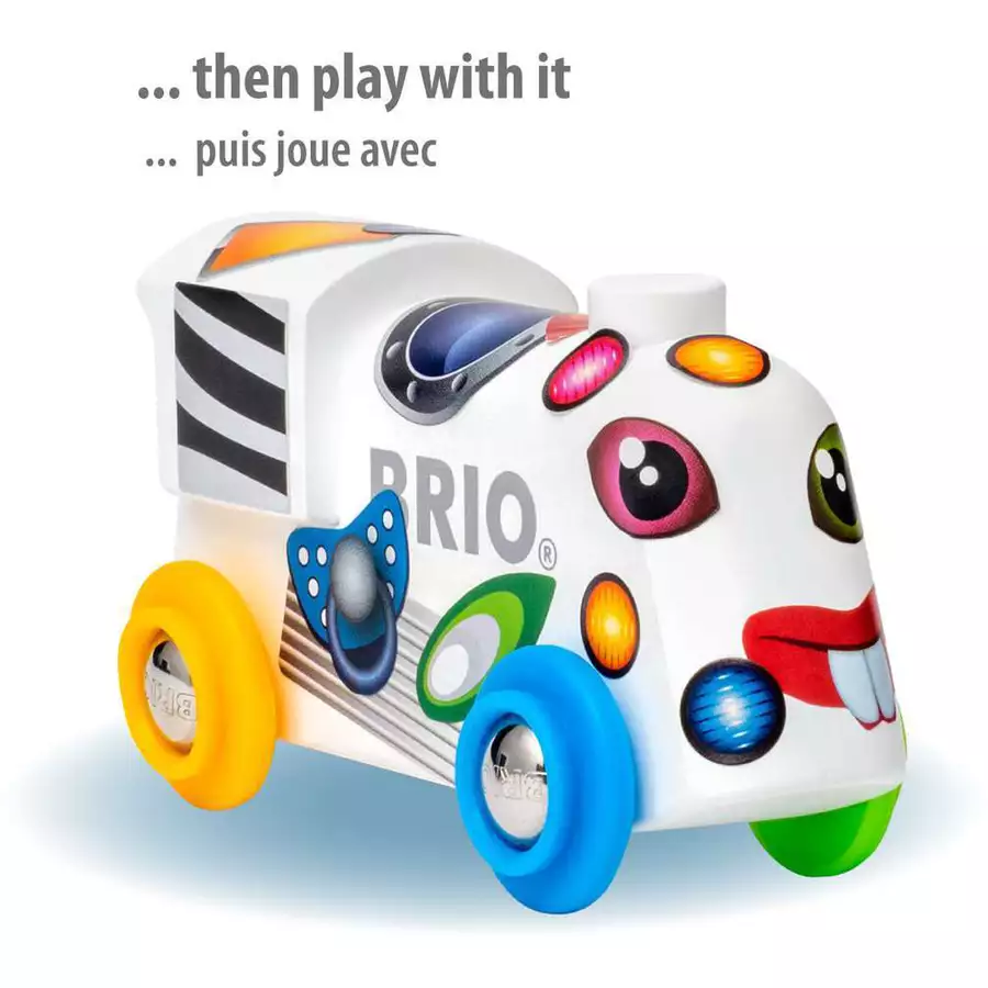 Brio BRIO Sticker-Lokomotive bunt