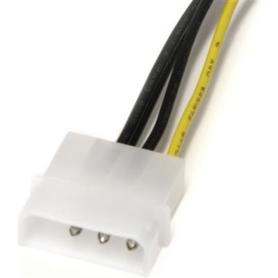 StarTech.com Câble adaptateur d'alimentation LP4 vers carte vidéo Express PCI 8 broches de 15 cm
