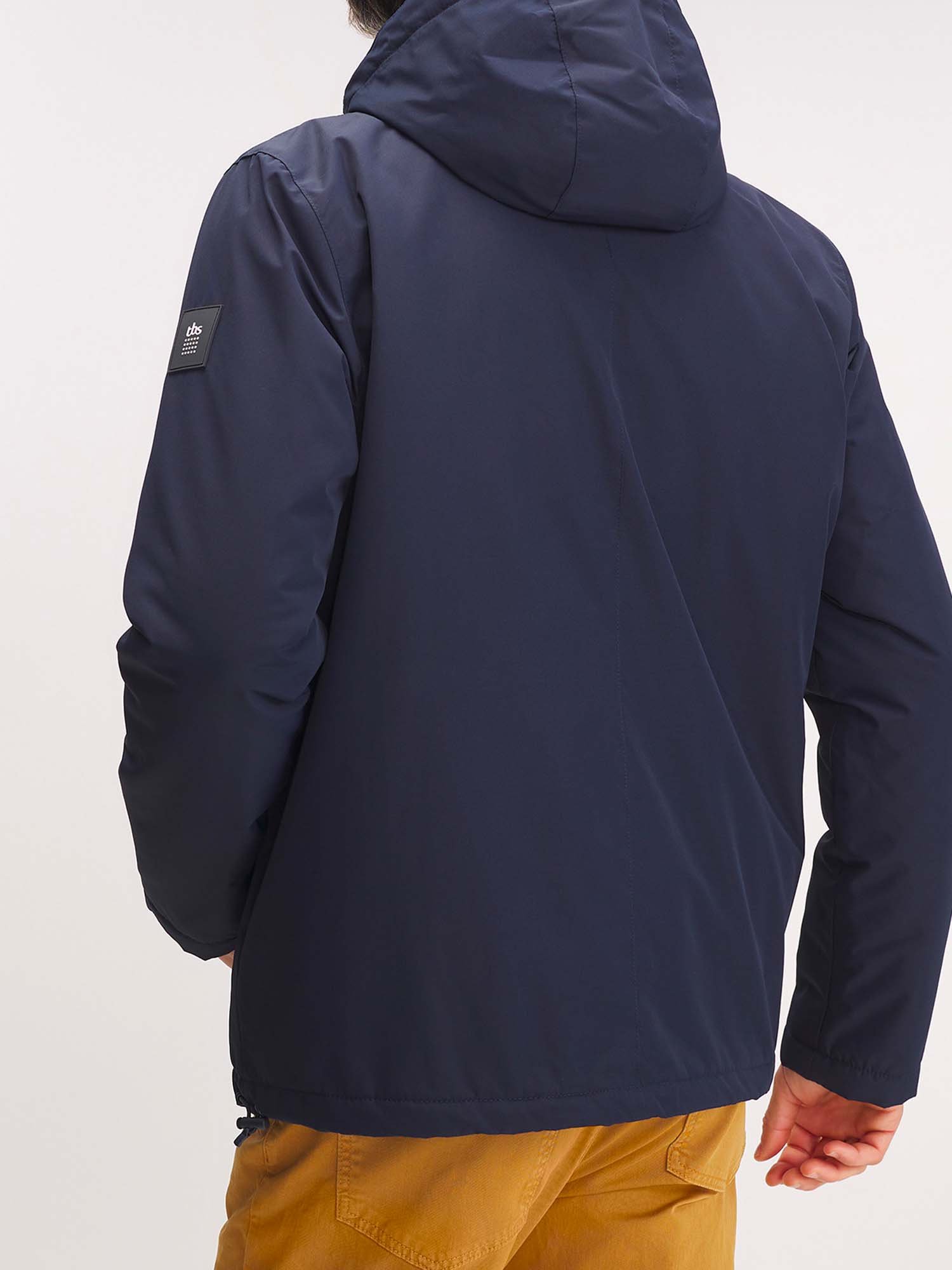 Veste Homme Imperméable Capuche Marine