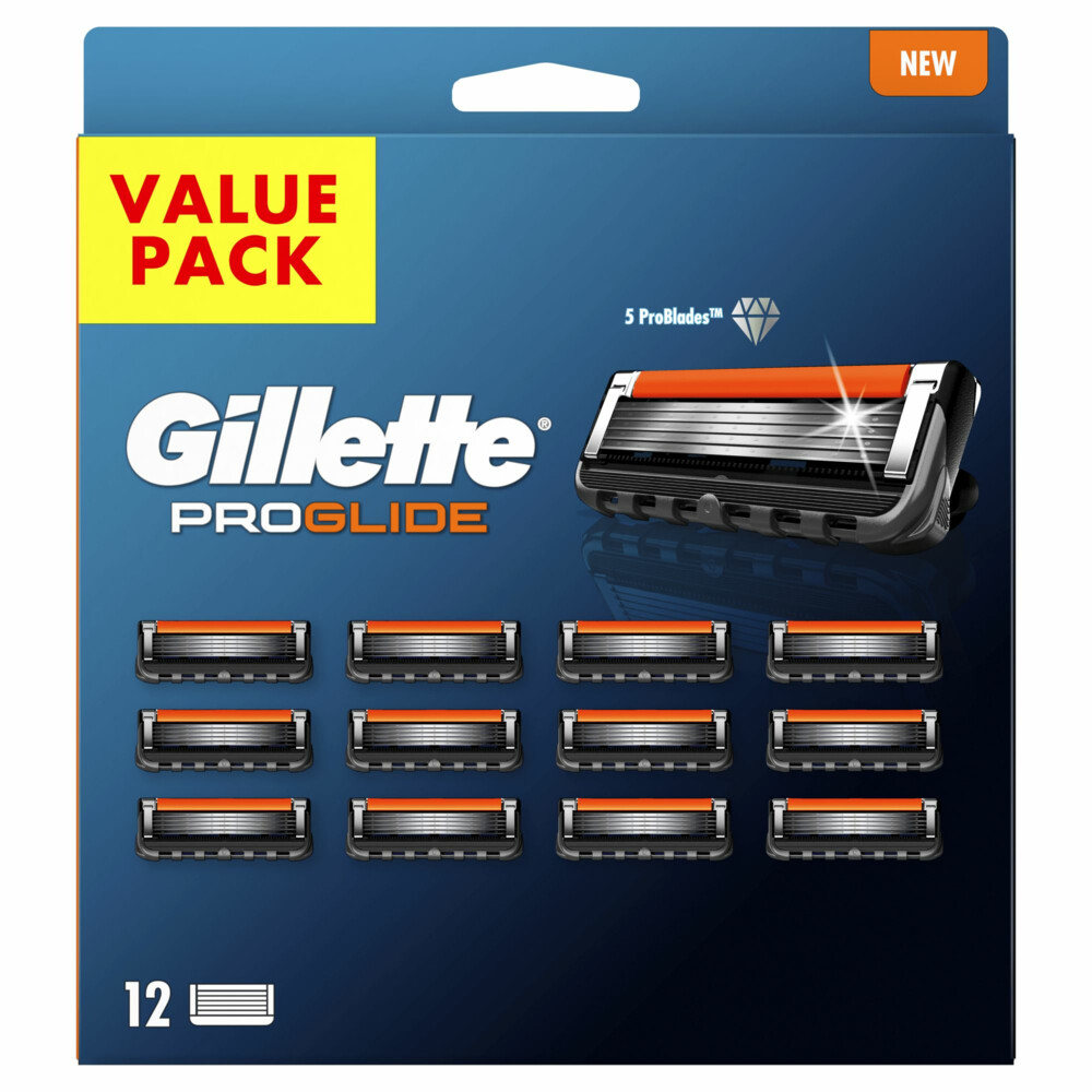 Gillette Scheermesjes ProGlide12 stuks