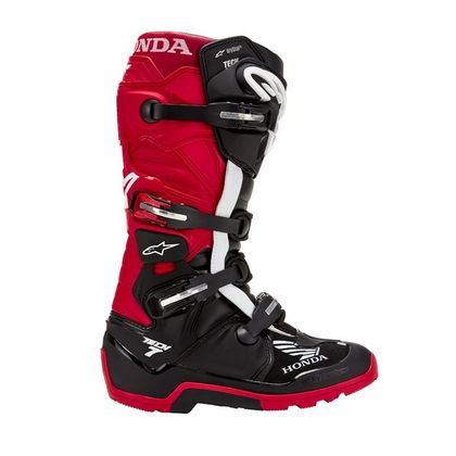 Botte enduro Alpinestars HONDA TECH 7 DRYSTAR 2025 - Noir / Rouge